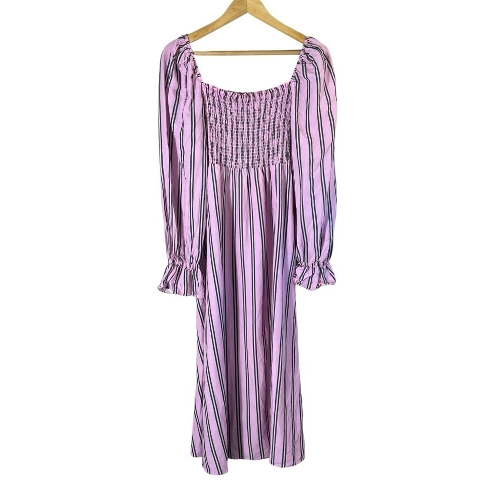 KITRI Jolene Palm Springs Stripe Midi Dress - Picture 3 of 11